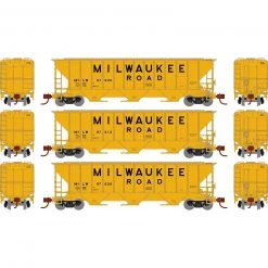 Athearn N PS 4427 Covered Hopper, MILW (3)