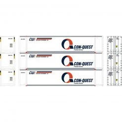 Athearn HO RTR 48' Container, Conquest #1 (3)