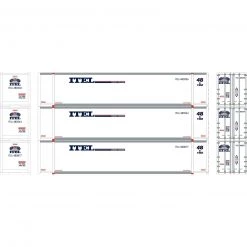 Athearn HO RTR 48' Container, ITEL #2 (3)