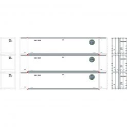 Athearn HO RTR 48' Container, BNSF #1 (3)