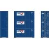 Athearn HO RTR 20' Corrugated Container, CGTU #1 (3) -Athearn Sales Shop ATH27787 A00 E5B1DRME
