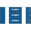 Athearn HO RTR 20' Corrugated Container, MOCU #2 (3) -Athearn Sales Shop ATH27790 A00 QKOLLLSH