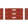 Athearn HO RTR 45' Container, HMM/KOBC #1 (3) -Athearn Sales Shop ATH28036 A0 5XV1DSA6