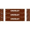 Athearn HO RTR 45' Container, Crowley #1 (3)