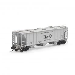 Athearn N PS-2 2893 3-Bay Covered Hopper, B&O #628034