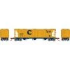 Athearn N PS-2 2893 3-Bay Covered Hopper, C&O #2052 -Athearn Sales Shop ATH28346 A0 3DEISHJ4