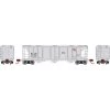 Athearn N PS-2 2893 3-Bay Covered Hopper, MILW #98008