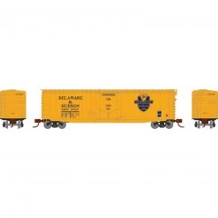 Athearn N 50' PS-1 Plug Door Smooth Side Box, D&H #28121