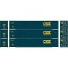 Athearn HO RTR 53' CIMC Container, CSX #1 (3) -Athearn Sales Shop ATH28494 A0 ZJBGIUHT