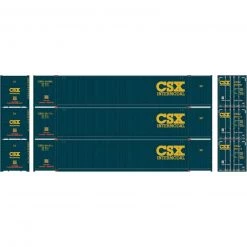 Athearn HO RTR 53' CIMC Container, CSX #1 (3)