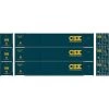 Athearn HO RTR 53' CIMC Container, CSX #2 (3) -Athearn Sales Shop ATH28495 A0 1YJPS1R1