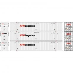 Athearn HO RTR 53' CIMC Container, XPO #2 (3)