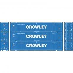 Athearn HO RTR 53' Jindo Container, Crowley #1 (3)
