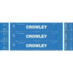 Athearn HO RTR 53' Jindo Container, Crowley #2 (3)