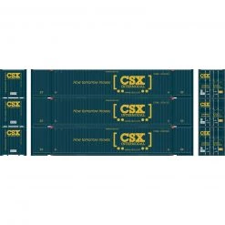 Athearn HO RTR 53' Jindo Container, CSX #1 (3)