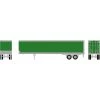 Athearn HO 45' Smooth Side Trailer, Green -Athearn Sales Shop ATH29080 A00 769LPK88