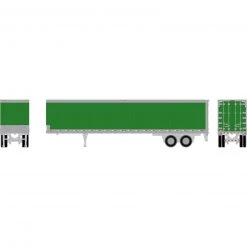 Athearn HO 45' Smooth Side Trailer, Green