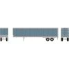 Athearn HO 45' Smooth Side Trailer, Metallic Blue -Athearn Sales Shop ATH29082 A00 W7XLW0RG
