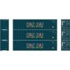 Athearn HO RTR 40' Corrugated Container, Wan Hai (3)