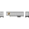 Athearn HO 40' Drop Sill Parcel Trailer, UPS/Logo #708941 -Athearn Sales Shop ATH29456 A0 X69OPX2N