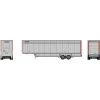 Athearn N 40' Drop Sill Parcel Trailer, UPS/RedStrip #87612 -Athearn Sales Shop ATH30124 A0 MCPUSL9W