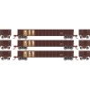 Athearn N 52' Mill Gondola, KCS (3)