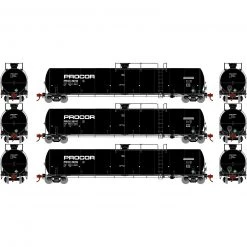 Athearn N 33,900-Gallon LPG Tank/Late, PROX #1 (3)