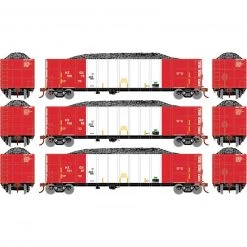 Athearn N Thrall High Side Gondola/Load,Herzog/White #1(3)