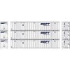 Athearn HO RTR 53' Stoughton Containers, Swift # 1 (3)