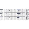 Athearn HO RTR 53' Stoughton Containers, Swift # 2 (3) -Athearn Sales Shop ATH40123 A00 TL7F8R88