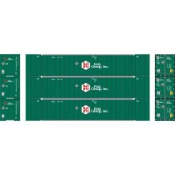 Athearn HO RTR 53' Stoughton Containers, Hub Group #1 (3)
