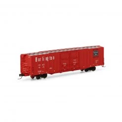 Athearn N 60' PS Auto Box, CB&Q #9825 5 Athearn N 60' PS Auto Box, CB&Q #9825 -Athearn Sales Shop ATH6702 A00 Y3C2ZS65