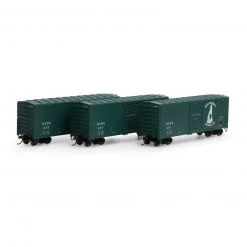 Athearn HO RTR 40' Modern Box, NSRC (3)