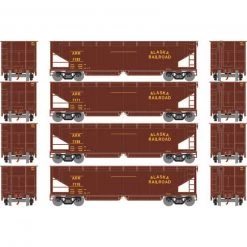 Athearn HO RTR 40' Offset Ballast Hopper with Load, ARR #2 (4)