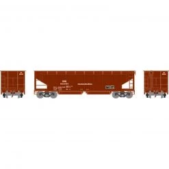 Athearn HO RTR 40' Offset Ballast Hopper with Load, BN #958191