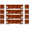Athearn HO RTR 40' Offset Ballast Hopper with Load, BN #2 (4)