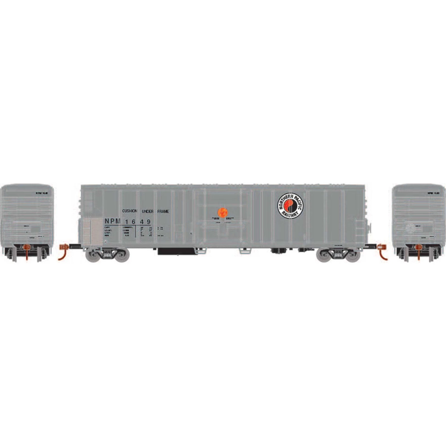 Athearn HO RTR 57' PCF Mechanical Reefer, NP #1649 3 Athearn HO RTR 57' PCF Mechanical Reefer, NP #1649