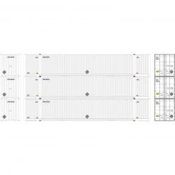 Athearn HO RTR 53' Jindo Container, UPSU #2 (3) -Athearn Sales Shop ATH72594 A00 CACEPT4C