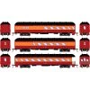 Athearn HO RTR Arch Roof Set, SP (3) -Athearn Sales Shop ATH73040 A00 US9GOXB7