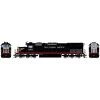 Athearn HO SD40T-2 Locomotive with DCC & Sound, SP/Black Widow #8393