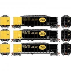 Athearn HO RTR Thrall High Side Gondola with Load, LEF&C #3(3)