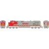 Athearn HO Dash 9-44CW Locomotive Sound-Ready, BNSF & Warbonnet #724