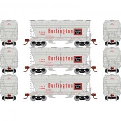Athearn HO ACF 2970 Covered Hopper, CB&Q (3)