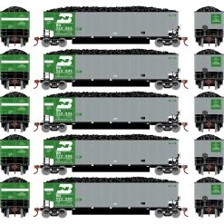 Athearn HO Bethgon Coalporter with Load, BN #1 (5)