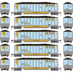 Athearn HO Bethgon Coalporter with Load, CSX #2 (5)