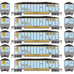 Athearn HO Bethgon Coalporter with Load, CSX #3 (5)