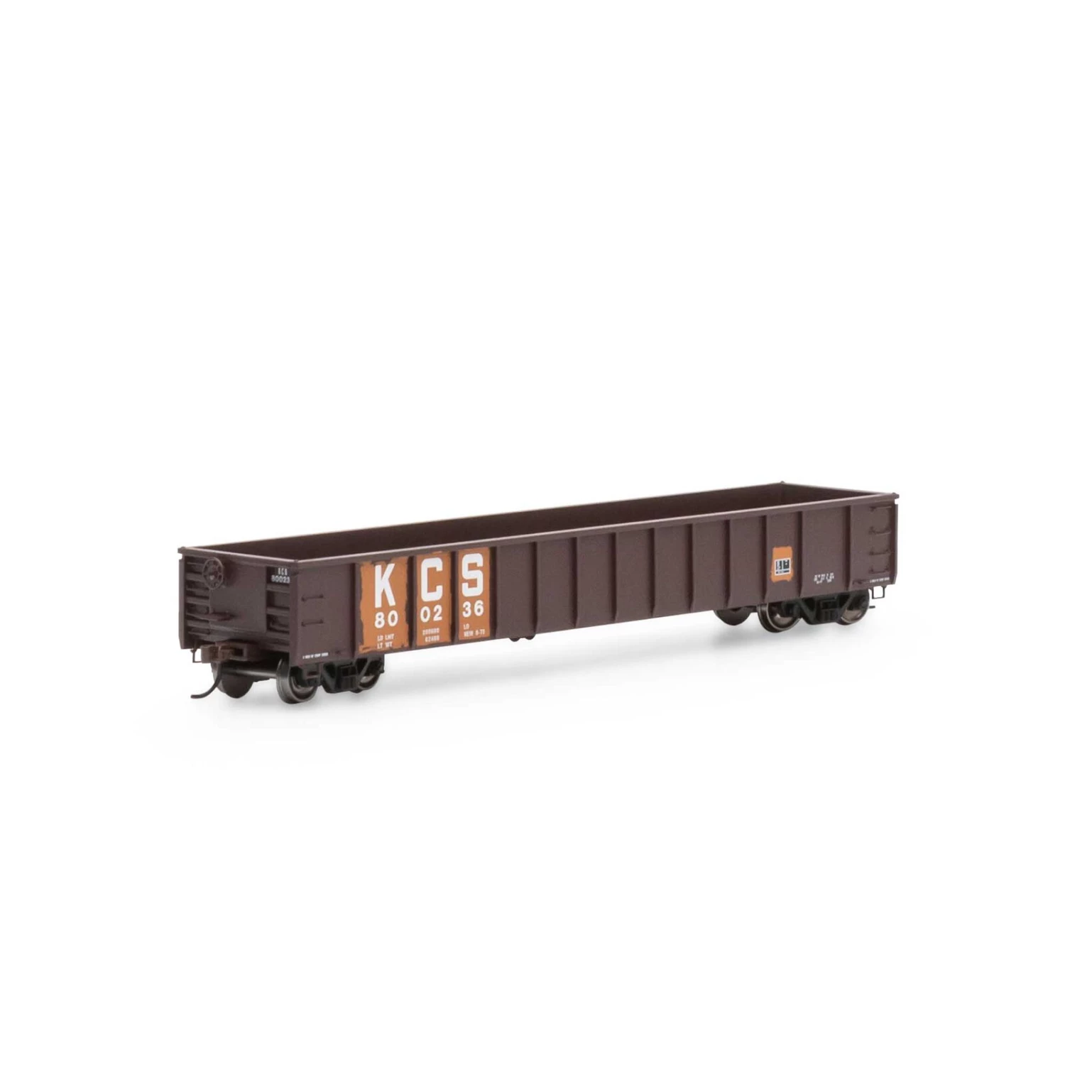 Athearn HO RTR 52' Mill Gondola, KCS #800236 3 Athearn HO RTR 52' Mill Gondola, KCS #800236
