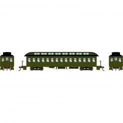 Athearn HO 50' Old Time Overland Coach, GN #375