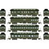 Athearn HO 50' Old Time Overland Passenger Set, SOU #1 (4)