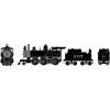 Athearn HO RTR Old Time 2-6-0 Mogul with DCC & Sound, ATSF #207